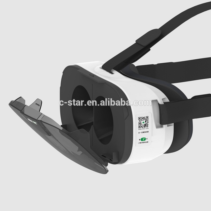 2016最も熱い仮想現実メガネ vr ボックス 3d メガネ ヘッド セット用google段ボール メガネ用4.7-6.0携帯用 Iphone-問屋・仕入れ・卸・卸売り