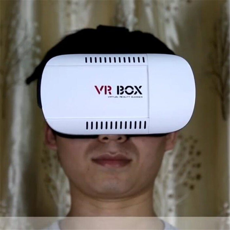''Google段ボール vr ボックス 3d ビデオ メガネ + ゲームパッドコントローラ 3d vr ボックス仮想メガネ-問屋・仕入れ・卸・卸売り