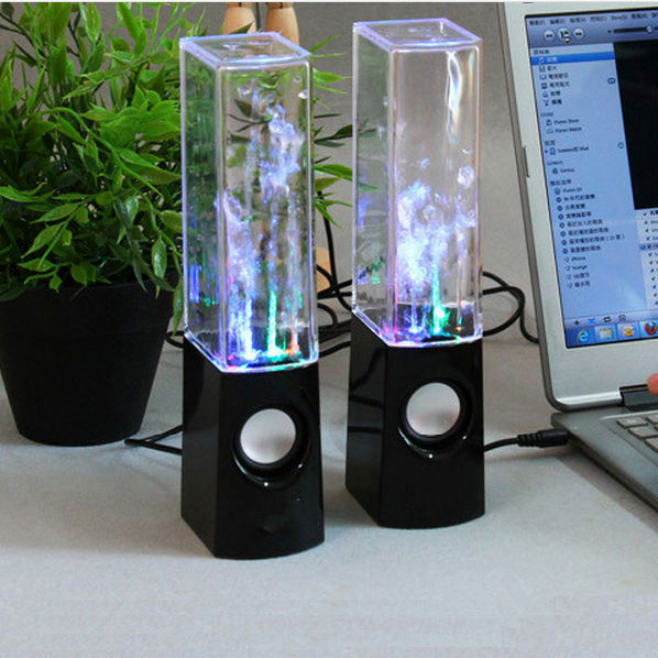 新しいファッションカラフルなダンシングスピーカー音楽有線水噴水スピーカーledライト付き-スピーカー問屋・仕入れ・卸・卸売り