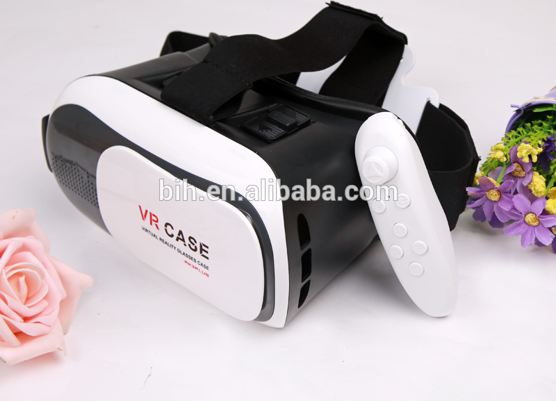段ボールvrボックス3dビデオメガネ+ゲームパッドコントローラー3dビデオグラス仮想現実ヘッドセット用3d moivesとゲーム-3Dメガネ問屋・仕入れ・卸・卸売り