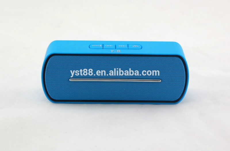 2016新しいワイヤレスbluetoothスピーカーy8でラジオ工場から中国でledライト-スピーカー問屋・仕入れ・卸・卸売り