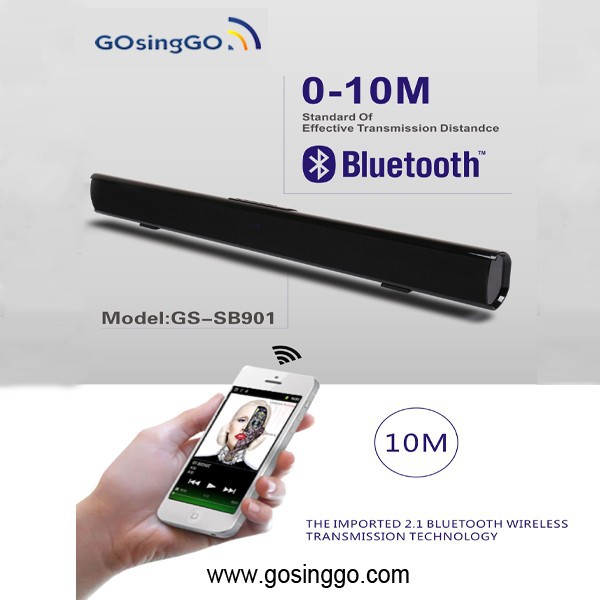 2016新しいハイファイbluetoothサウンドバー携帯電話スピーカーled fmサブウーファースピーカー-スピーカー問屋・仕入れ・卸・卸売り