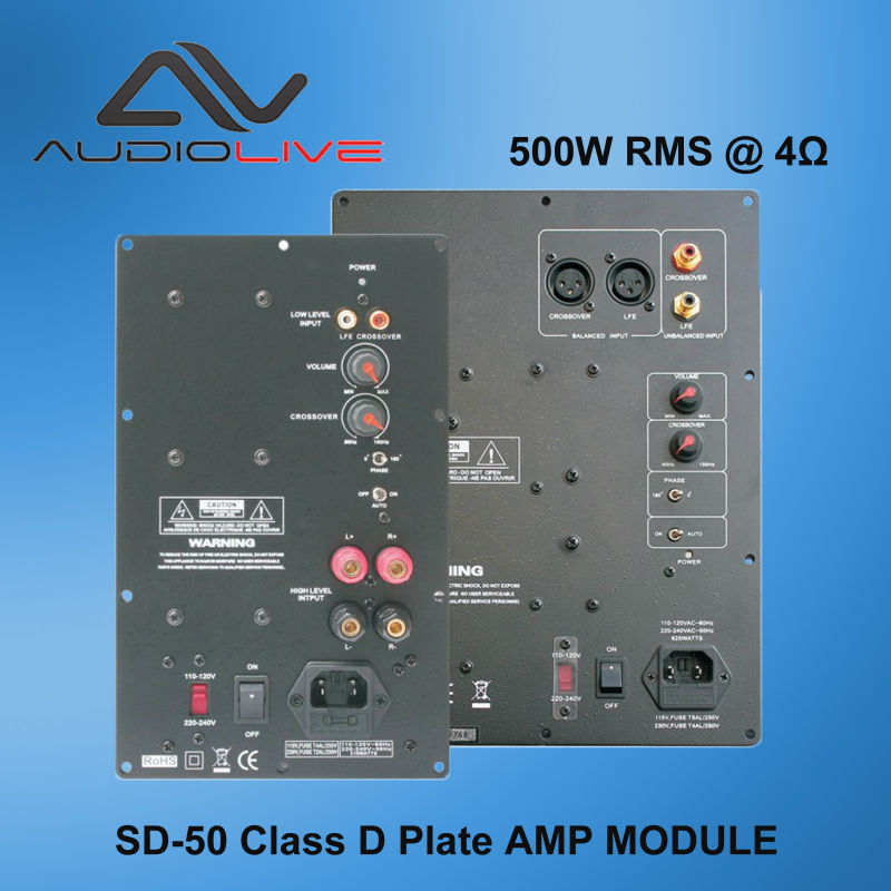 Sd-50500ワットrmsアンププロクラスdプレート-アンプ問屋・仕入れ・卸・卸売り