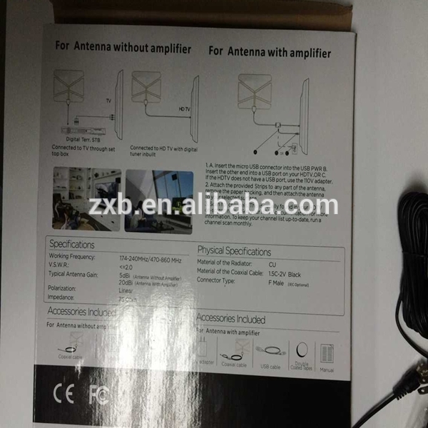 熱い販売の車dvb-tアンテナhdv/室内テレビアンテナ-テレビアンテナ問屋・仕入れ・卸・卸売り