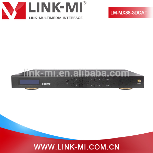 Link-mi LM-MX88-3DCAT 3d edid hdcp wifi hdmi 8 × 8マトリックススイッチutpケーブル-その他ラジオ、テレビ付属品問屋・仕入れ・卸・卸売り