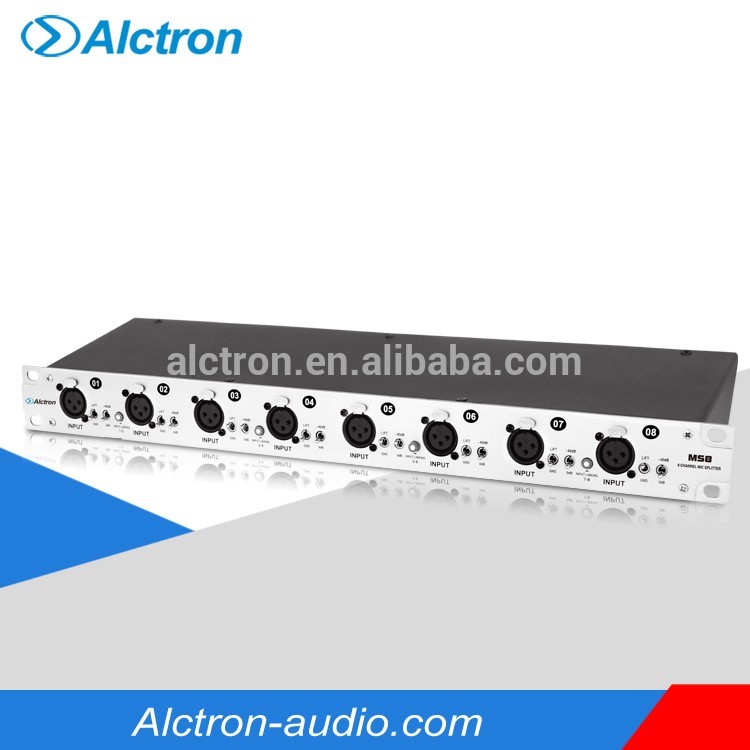 Alctron ms * 8 チャンネル マイク スプリッタ-問屋・仕入れ・卸・卸売り
