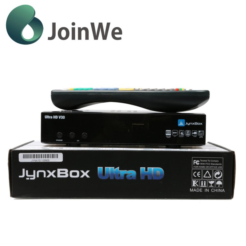 Joinwe新着jynxboxウルトラhd v30衛星受信機128メガバイト16ビットddriiケーブルwifi無料出荷-衛星チューナー問屋・仕入れ・卸・卸売り