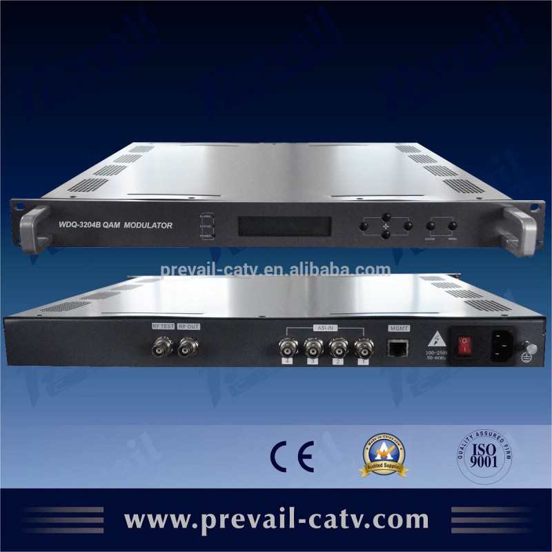Catv 4チャンネルデジタルテレビ変調器qam変調器で多重(WDQ3204B)-ラジオ、テレビ放送設備問屋・仕入れ・卸・卸売り
