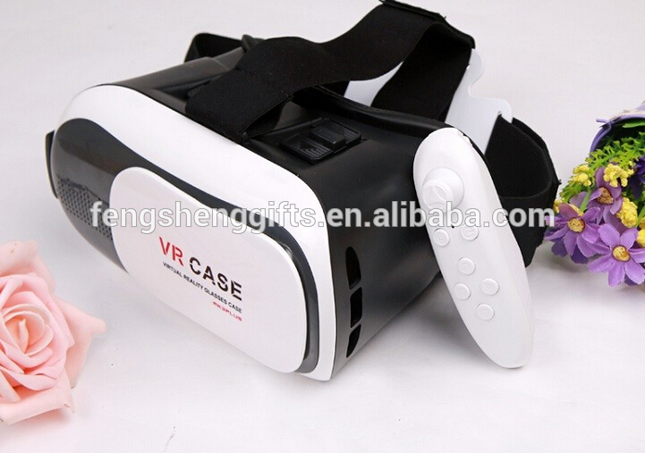 安いvrボックスv2 3 d vrメガネモビール3 dメガネプリントロゴoemでbluetoothゲームパッド仮想現実-3Dメガネ問屋・仕入れ・卸・卸売り