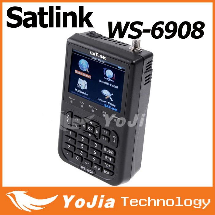 Satlinkws-6908純正ws690869083.5インチdvb-sftaデジタル衛星ファインダーメートル-ラジオ、テレビ放送設備問屋・仕入れ・卸・卸売り