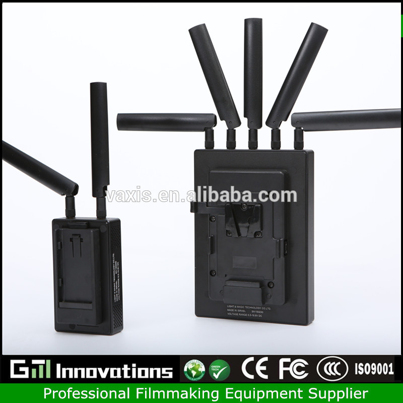 千フィート1080 p 60ワイヤレスデータwifi hdmiビデオ伝送システム、55whid放送業界-ラジオ、テレビ放送設備問屋・仕入れ・卸・卸売り