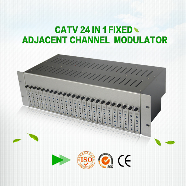 Catv固定とアジャイル24チャンネルアナログ変調器で使用をヘッドエンドサービスルーム-ラジオ、テレビ放送設備問屋・仕入れ・卸・卸売り