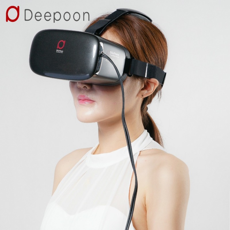 2016 deepoon e2 3d pc仮想現実glasses1080 * 1920仮想現実ヘッドセットvrボックス-3Dメガネ問屋・仕入れ・卸・卸売り