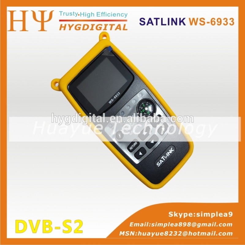 Satlinkws-6933dvb-s2ftac& kuバンド衛星ファインダーメートルが2.1インチ液晶ディスプレイ-衛星チューナー問屋・仕入れ・卸・卸売り