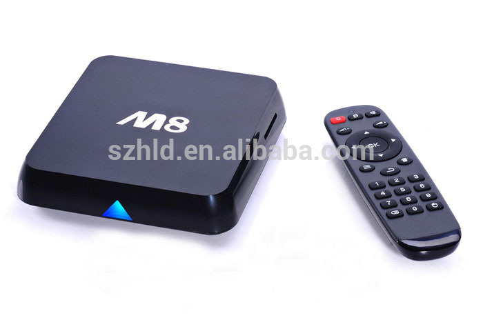 オリジナルm8アンドロイドtvボックスamlogic s802クアッドコアtvボックスandroid 4.4スマートtvボックスでkodi-セットトップボックス問屋・仕入れ・卸・卸売り