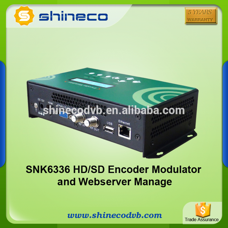 Shineco mpeg-4 hdmiエンコーダ変調器でweb管理-ラジオ、テレビ放送設備問屋・仕入れ・卸・卸売り