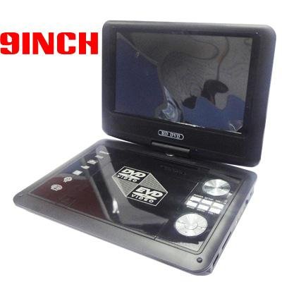 9inch (16: 9) TFT LCDスクリーンの携帯用DVDプレイヤー-携帯用DVDのVCDプレーヤー問屋・仕入れ・卸・卸売り