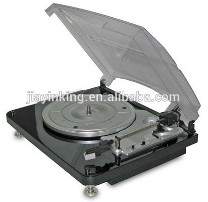木製黒3速度modern蓄音機ターンテーブル、 レコードプレーヤー-家DVD及びVCDプレーヤー問屋・仕入れ・卸・卸売り