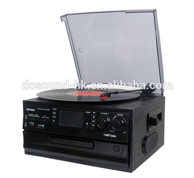 TR-19PCD: プロフェッショナル ヴィンテージデザイン で ビニール レコード プレーヤー usb記録cd am fm ラジオ カセット-問屋・仕入れ・卸・卸売り
