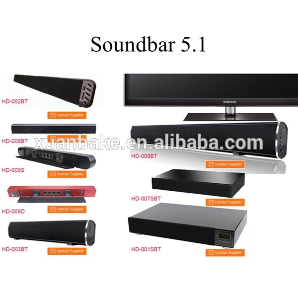 サウンドバーhd-009s5.13dサラウンドエフェクト/ホームシアター/5.1/bluetooth3.0/usb/sdカード/optical/ハイファイ-ホームシアターシステム問屋・仕入れ・卸・卸売り