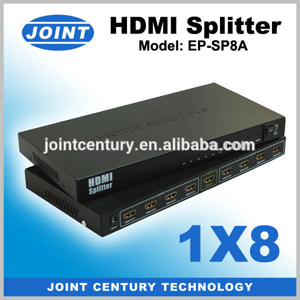 2016最新4 k hdmi スプリッタ 1 で 8 から 1 × 8 hdmi スプリッタ 1 × 4 メーカー 中国で-その他ホームオーディオ、ビデオ機器問屋・仕入れ・卸・卸売り