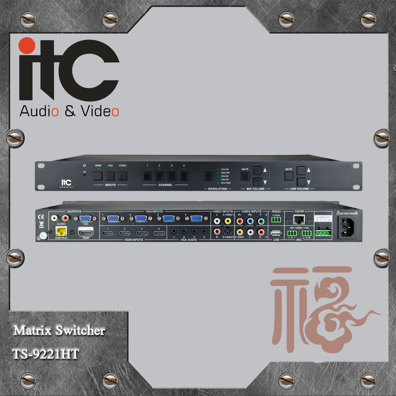 Itc固定マウントシリーズスマートホーム使用ハイブリッドhdビデオスイッチャーミキサー-その他ホームオーディオ、ビデオ機器問屋・仕入れ・卸・卸売り
