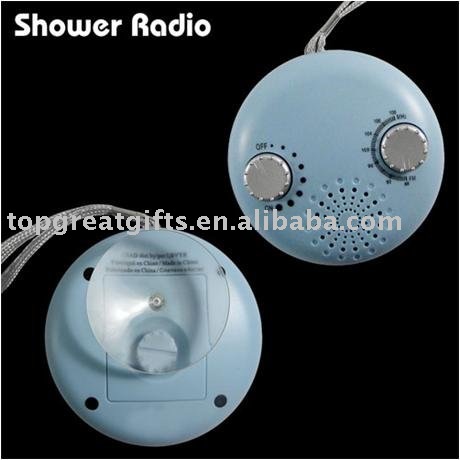 高品質なfm防水浴室のシャワーのラジオプロモーションのためにストラップ付き-家のラジオ問屋・仕入れ・卸・卸売り