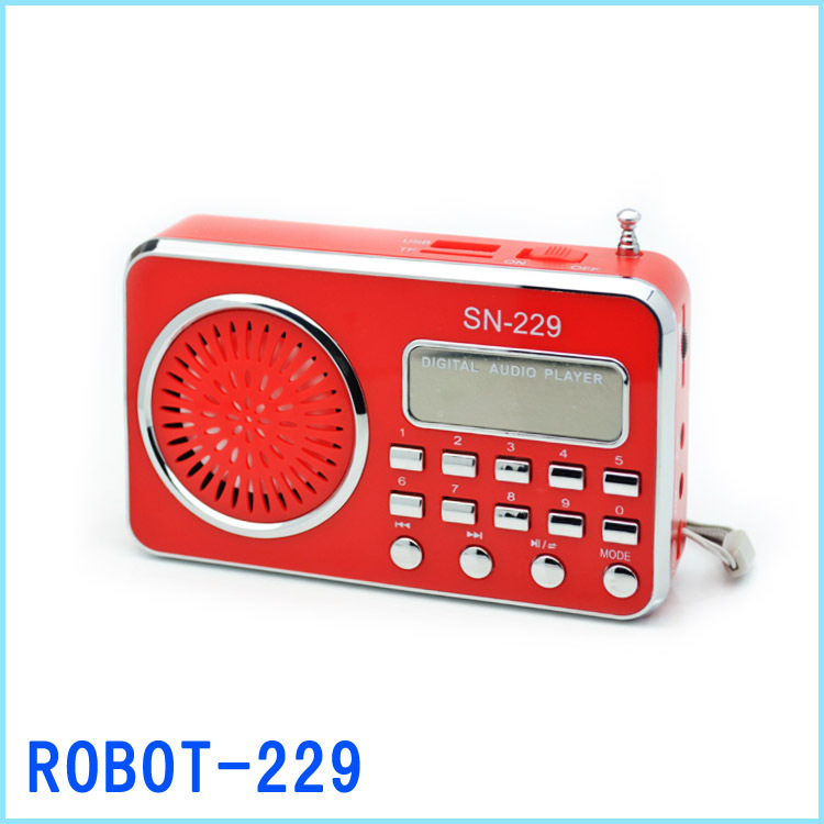 ロボット- 229uポータブルカードスピーカーusbsdカードミニスピーカー-家のラジオ問屋・仕入れ・卸・卸売り
