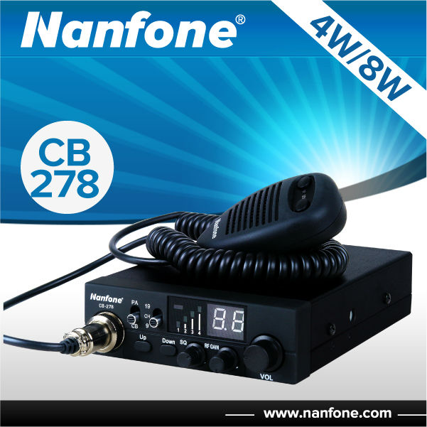 Nanfonecb-2789広い周波数帯域で切り替え可能な4w/8wcbラジオcbラジオ-家のラジオ問屋・仕入れ・卸・卸売り