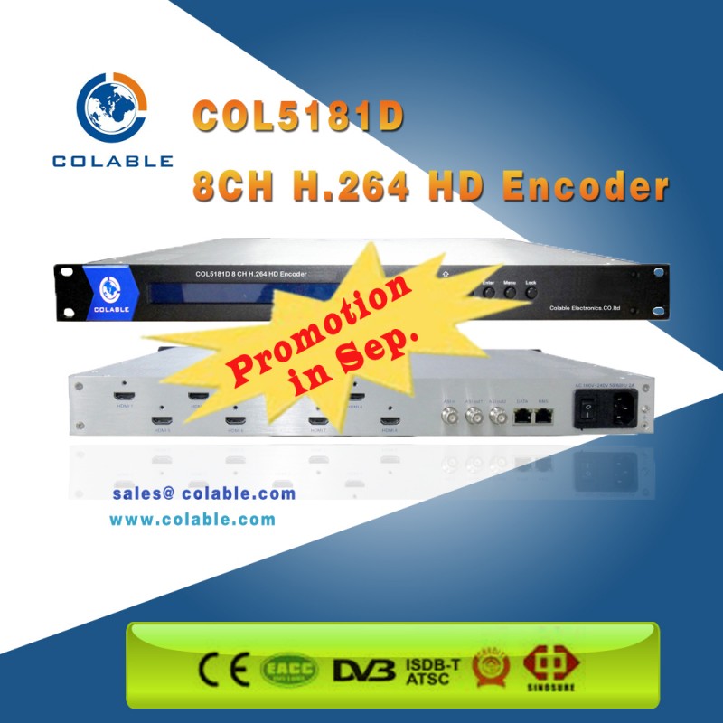 強力な函数8chh。 264hdオーディオ・ビデオencdoer、 iptv8hd-miencdoercol5181dudp-その他ホームオーディオ、ビデオ機器問屋・仕入れ・卸・卸売り