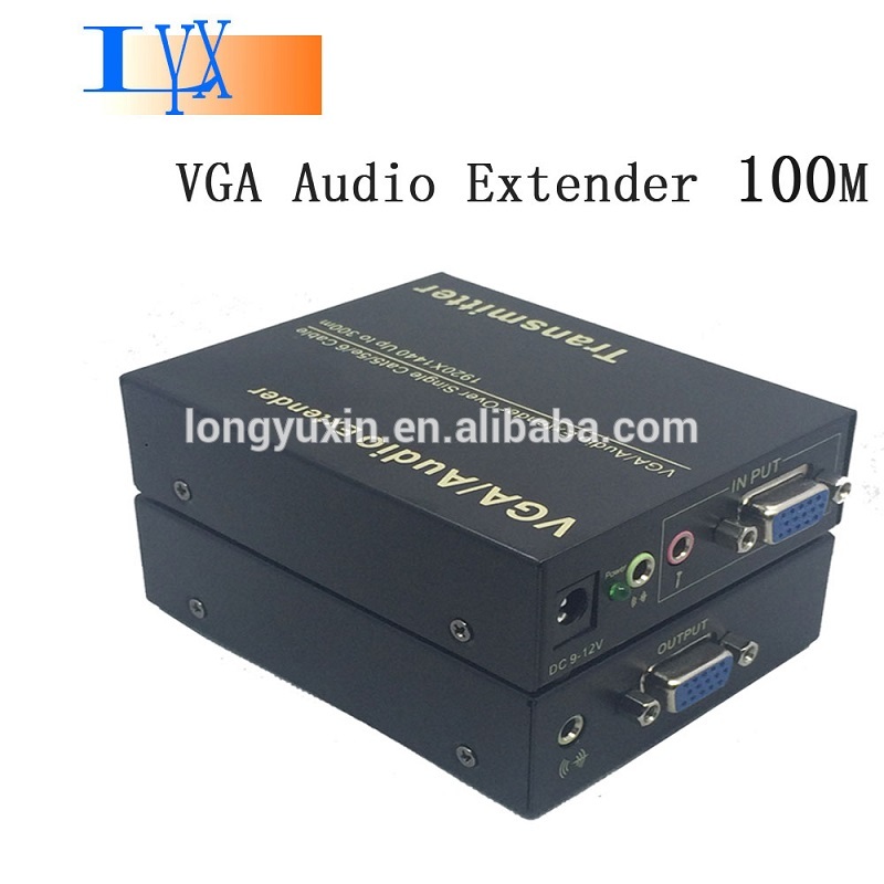 Vga エクステンダー で オーディオ vga信号アンプ延長100 メートル-問屋・仕入れ・卸・卸売り