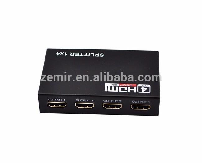 フル hd hdmi スプリッタ 1 × 4 4 ポート ハブ リピータアンプ-その他ホームオーディオ、ビデオ機器問屋・仕入れ・卸・卸売り