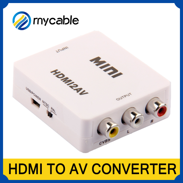 テレビ用1080phdmi2avコンバータボックス、 hdmi入力rca出力にavコンバータへのhdmi-その他ホームオーディオ、ビデオ機器問屋・仕入れ・卸・卸売り