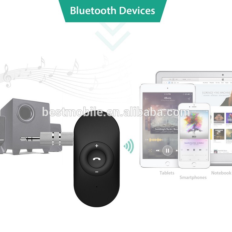 Aukey bluetooth 4.1 ワイヤレス bluetooth レシーバー用アンプ 、 カー キット ドングル付き マイク用ホーム と カー オーディオ音楽 システム-問屋・仕入れ・卸・卸売り