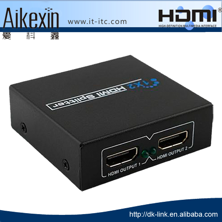 1 × 2のhdmiスプリッタサポート3d hdmi 1.3ボルトceが承認1080 p hdmiスプリッタは中国製-その他ホームオーディオ、ビデオ機器問屋・仕入れ・卸・卸売り