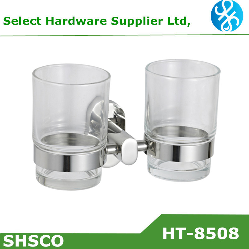 Shsco HT-8508 ダブル トイレ タンブラー ホルダー付き で ガラス カップ (ホット)-問屋・仕入れ・卸・卸売り