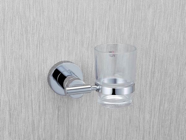 壁取り付けられた浴室用アルミシングルタンブラーグラスホルダー-カップ＆グラスホルダー問屋・仕入れ・卸・卸売り