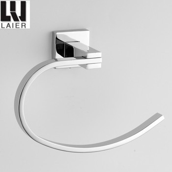亜鉛クロム2015新しいスクエアデザインの浴室の付属品セット20932タオルリング-タオルリング問屋・仕入れ・卸・卸売り