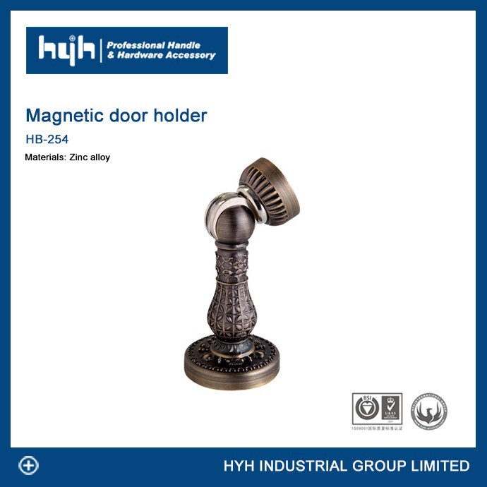 アンティークスタイルの磁気ドアホルダー/亜鉛合金のドアが停止するストッパー/ドアのマグネットキャッチャー-ドアストッパー問屋・仕入れ・卸・卸売り