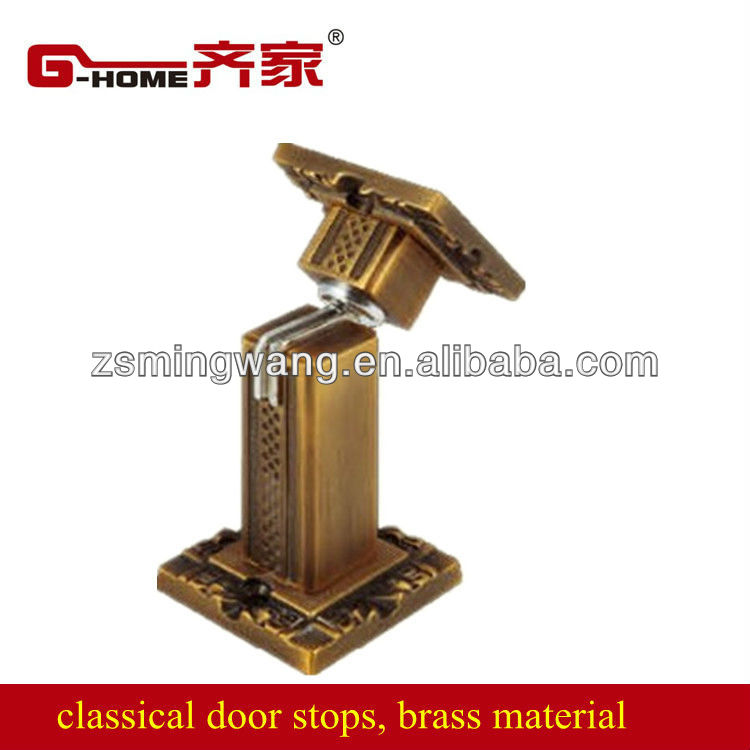 最高品質のドアホルダー真鍮のドアが停止する装飾的なパターンを持つ-ドアストッパー問屋・仕入れ・卸・卸売り