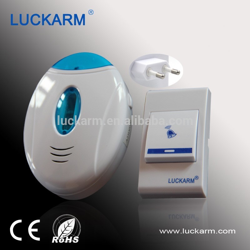 Luckarmプラグでワイヤレス寝室のドアベル用アパート-ドアベル問屋・仕入れ・卸・卸売り