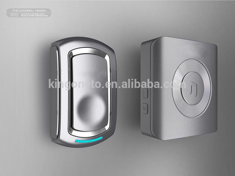 熱い販売のアリババ中国のサプライヤーワイヤレスドアベルメロディー52bシリーズのマルチレシーバとバッテリーの電力led-ドアベル問屋・仕入れ・卸・卸売り