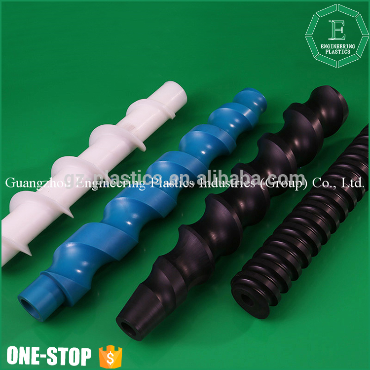 Oem の高精度cnc機械加工搬送大工学tivar1000 uhmwpe プラスチック スクリュー コンベア アーバー ロッド-問屋・仕入れ・卸・卸売り