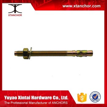M24X105グレード4.8中国製ウェッジアンカー/を通してボルト-アンカー問屋・仕入れ・卸・卸売り