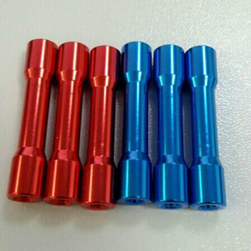 赤od6.3mm/ブルーアルマイトラウンドステップスタンドオフ-その他ファスナー問屋・仕入れ・卸・卸売り