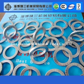 DIN25201 ステンレス鋼ss316 ノール ロックワッシャー/ダブル積み重ね自己ロックワッシャー-洗濯機問屋・仕入れ・卸・卸売り