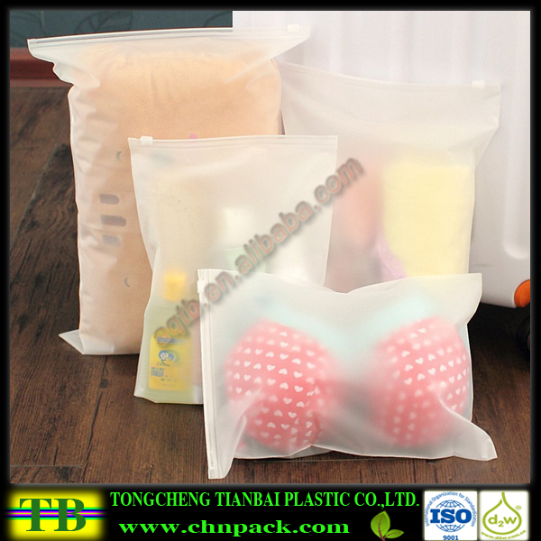 つや消しプラスチックスライダージッパー包装袋用下着-包装袋問屋・仕入れ・卸・卸売り