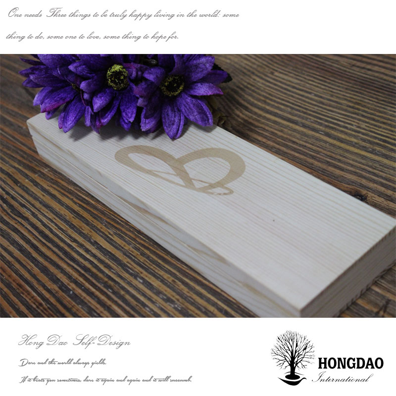 Hongdao木製ネクタイボックス、ナチュラルカラー木製ネクタイボックス、シンプルな軽量木製ネクタイボックス-梱包箱問屋・仕入れ・卸・卸売り