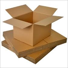 普通のクラフト紙のカートン段ボール箱の包装箱-梱包箱問屋・仕入れ・卸・卸売り