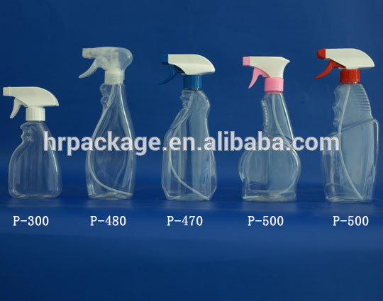 異なる形状500mlペット透明なプラスチックのスプレーボトル-ボトル問屋・仕入れ・卸・卸売り